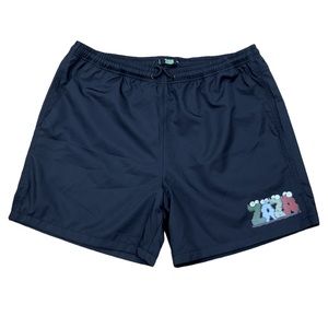 Zaza black ,green,light blue,red,nylon triple pocket short